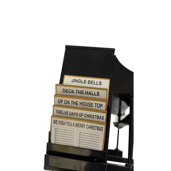 Mr Christmas Mouse Pianist Music Box Maestro Holiday Decor 9 Songs Volume Contro - Picture 12 of 16